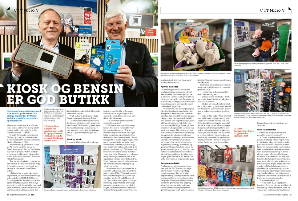 Artikkelen er tidligere publisert i papirutgaven av fagbladet Elektronikkbransjen nr. 4/2022, som ble distribuert 30. august. Her kan du lese artikkelen og bla gjennom digitalutgaven av bladet. Du kan lese alle utgaver av bladet digitalt, fra og med nr. 1/1937, på elektronikkbransjen.no/historiskarkiv. Artikkelen er tidligere publisert i papirutgaven av fagbladet Elektronikkbransjen nr. 4/2022, som ble distribuert 30. august. Her kan du lese artikkelen og bla gjennom digitalutgaven av bladet. Du kan lese alle utgaver av bladet digitalt, fra og med nr. 1/1937, på elektronikkbransjen.no/historiskarkiv.