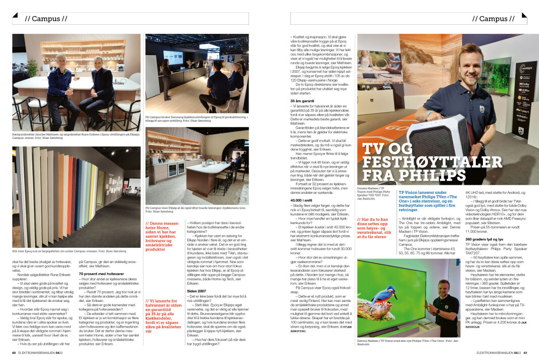 Artikkelen er tidligere publisert i papirutgaven av fagbladet Elektronikkbransjen nr. 4/2022, som ble distribuert 30. august. <a target="_blank" href="https://www.mypaper.se/html5/customer/248/13585/?page=60" aria-label="">Her kan du lese artikkelen</a> og bla gjennom digitalutgaven av bladet. Du kan lese alle utgaver av bladet digitalt, fra og med nr. 1/1937, på <a target="_blank" href="https://www.elektronikkbransjen.no/historiskarkiv" aria-label="">elektronikkbransjen.no/historiskarkiv</a>. Artikkelen er tidligere publisert i papirutgaven av fagbladet Elektronikkbransjen nr. 4/2022, som ble distribuert 30. august. <a target="_blank" href="https://www.mypaper.se/html5/customer/248/13585/?page=60" aria-label="">Her kan du lese artikkelen</a> og bla gjennom digitalutgaven av bladet. Du kan lese alle utgaver av bladet digitalt, fra og med nr. 1/1937, på <a target="_blank" href="https://www.elektronikkbransjen.no/historiskarkiv" aria-label="">elektronikkbransjen.no/historiskarkiv</a>.