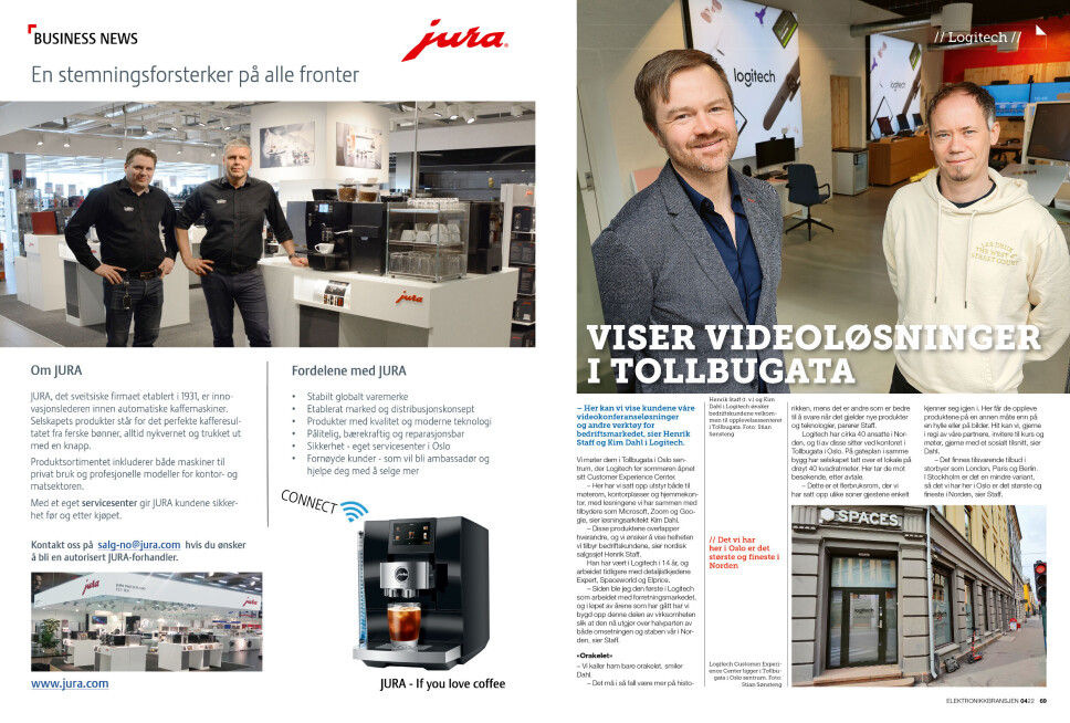 Pascal Tollbugata VISER VIDEOLØSNINGER I TOLLBUGATA