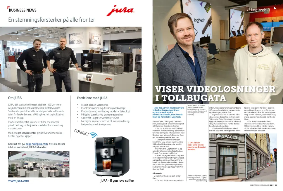 Artikkelen er tidligere publisert i papirutgaven av fagbladet Elektronikkbransjen nr. 4/2022, som ble distribuert 30. august. Her kan du lese artikkelen og bla gjennom digitalutgaven av bladet. Du kan lese alle utgaver av bladet digitalt, fra og med nr. 1/1937, på elektronikkbransjen.no/historiskarkiv. Artikkelen er tidligere publisert i papirutgaven av fagbladet Elektronikkbransjen nr. 4/2022, som ble distribuert 30. august. Her kan du lese artikkelen og bla gjennom digitalutgaven av bladet. Du kan lese alle utgaver av bladet digitalt, fra og med nr. 1/1937, på elektronikkbransjen.no/historiskarkiv.