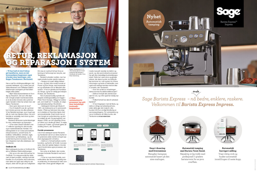 Artikkelen er tidligere publisert i papirutgaven av fagbladet Elektronikkbransjen nr. 4/2022, som ble distribuert 30. august. <a target="_blank" href="https://www.mypaper.se/html5/customer/248/13585/?page=80" aria-label="">Her kan du lese artikkelen</a> og bla gjennom digitalutgaven av bladet. Du kan lese alle utgaver av bladet digitalt, fra og med nr. 1/1937, på <a target="_blank" href="https://www.elektronikkbransjen.no/historiskarkiv" aria-label="">elektronikkbransjen.no/historiskarkiv</a>. Artikkelen er tidligere publisert i papirutgaven av fagbladet Elektronikkbransjen nr. 4/2022, som ble distribuert 30. august. <a target="_blank" href="https://www.mypaper.se/html5/customer/248/13585/?page=80" aria-label="">Her kan du lese artikkelen</a> og bla gjennom digitalutgaven av bladet. Du kan lese alle utgaver av bladet digitalt, fra og med nr. 1/1937, på <a target="_blank" href="https://www.elektronikkbransjen.no/historiskarkiv" aria-label="">elektronikkbransjen.no/historiskarkiv</a>.