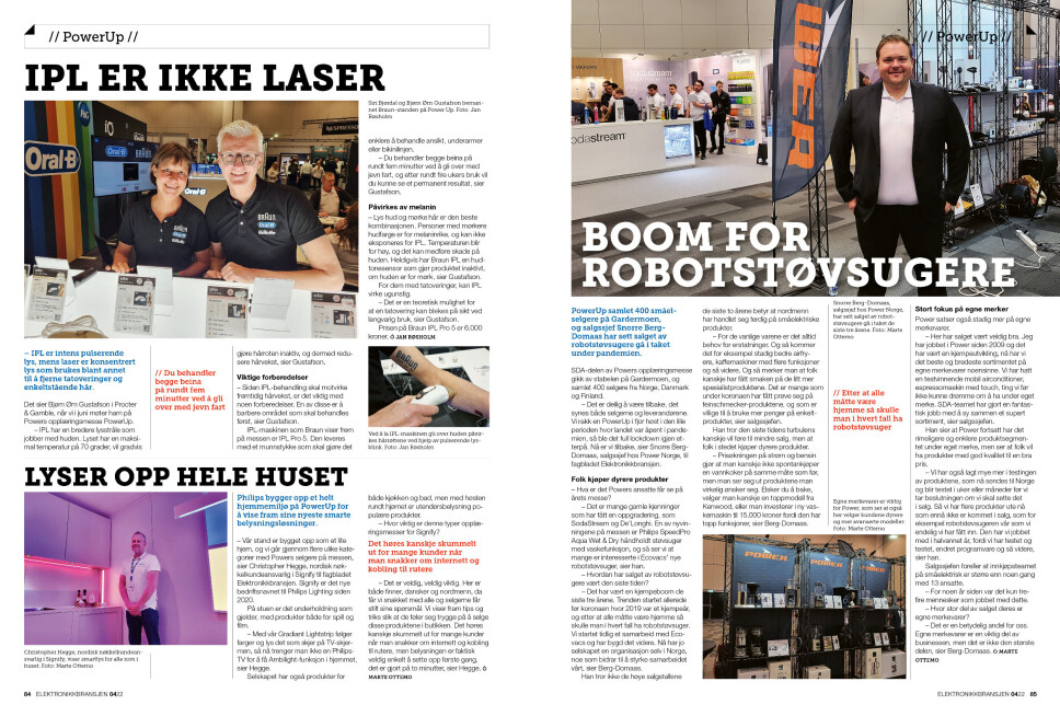 Artikkelen er tidligere publisert i papirutgaven av fagbladet Elektronikkbransjen nr. 4/2022, som ble distribuert 30. august. Her kan du lese artikkelen og bla gjennom digitalutgaven av bladet. Du kan lese alle utgaver av bladet digitalt, fra og med nr. 1/1937, på elektronikkbransjen.no/historiskarkiv.