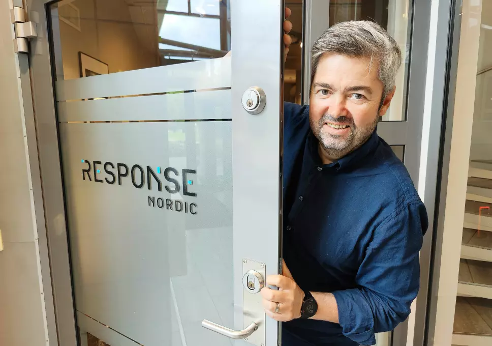 Are Pedersen er hovedaksjonær og daglig leder i Response Nordic. Foto: Stian Sønsteng