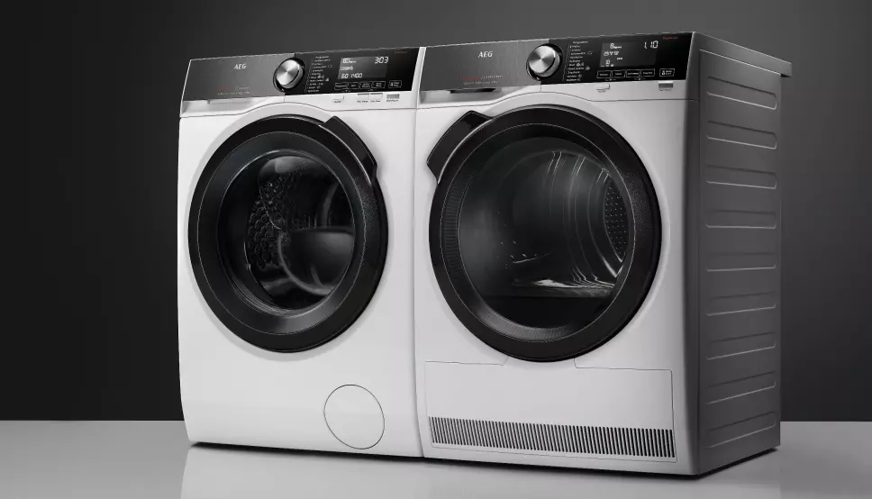 Til våren kommer Electrolux med vask og tørk i 9000-serien, der enkelte vaskemaskin-modeller bruker 30 prosent mindre energi enn det A-klassifiseringen krever. Foto: Electrolux