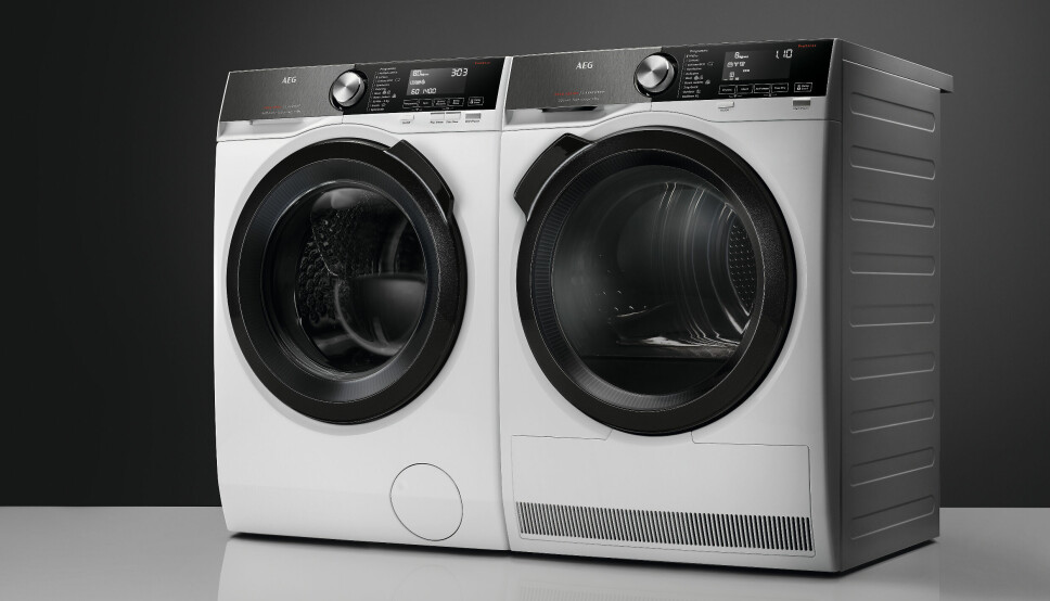 Til våren kommer Electrolux med vask og tørk i 9000-serien, der enkelte vaskemaskin-modeller bruker 30 prosent mindre energi enn det A-klassifiseringen krever. Foto: Electrolux
