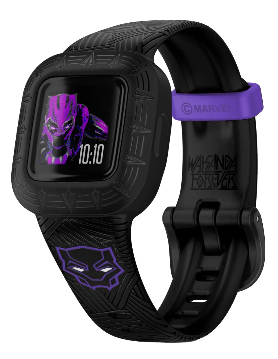 Garmin vívofit jr. 3 Black Panther. Foto: Garmin Garmin vívofit jr. 3 Black Panther. Foto: Garmin