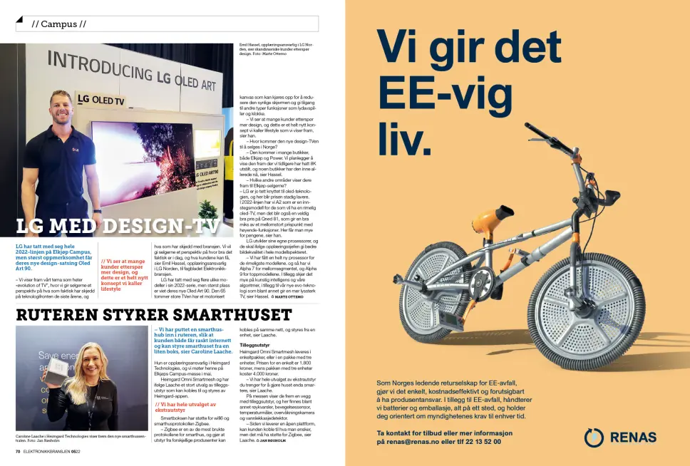 Artikkelen er tidligere publisert i papirutgaven av fagbladet Elektronikkbransjen nr. 5/2022, som ble distribuert 12. oktober. Her kan du lese artikkelen og bla gjennom digitalutgaven av bladet. Du kan lese alle utgaver av bladet digitalt, fra og med nr. 1/1937, på elektronikkbransjen.no/historiskarkiv. Artikkelen er tidligere publisert i papirutgaven av fagbladet Elektronikkbransjen nr. 5/2022, som ble distribuert 12. oktober. Her kan du lese artikkelen og bla gjennom digitalutgaven av bladet. Du kan lese alle utgaver av bladet digitalt, fra og med nr. 1/1937, på elektronikkbransjen.no/historiskarkiv.