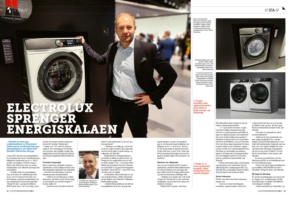 Artikkelen er tidligere publisert i papirutgaven av fagbladet Elektronikkbransjen nr. 5/2022, som ble distribuert 12. oktober. Her kan du lese artikkelen og bla gjennom digitalutgaven av bladet. Du kan lese alle utgaver av bladet digitalt, fra og med nr. 1/1937, på elektronikkbransjen.no/historiskarkiv. Artikkelen er tidligere publisert i papirutgaven av fagbladet Elektronikkbransjen nr. 5/2022, som ble distribuert 12. oktober. Her kan du lese artikkelen og bla gjennom digitalutgaven av bladet. Du kan lese alle utgaver av bladet digitalt, fra og med nr. 1/1937, på elektronikkbransjen.no/historiskarkiv.
