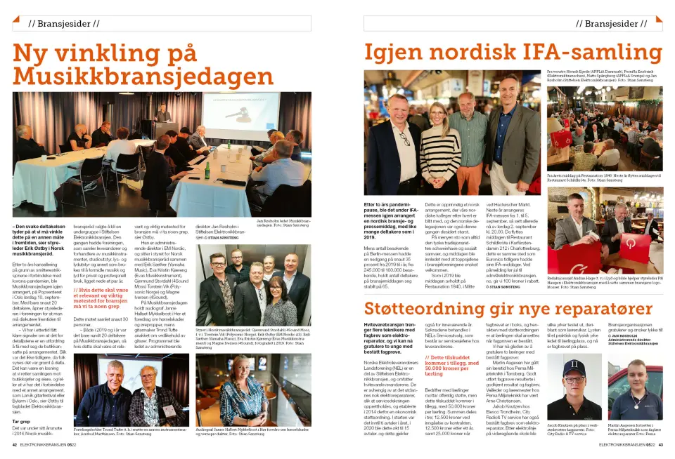 Artikkelen er tidligere publisert i papirutgaven av fagbladet Elektronikkbransjen nr. 5/2022, som ble distribuert 12. oktober. Her kan du lese artikkelen og bla gjennom digitalutgaven av bladet. Du kan lese alle utgaver av bladet digitalt, fra og med nr. 1/1937, på elektronikkbransjen.no/historiskarkiv. Artikkelen er tidligere publisert i papirutgaven av fagbladet Elektronikkbransjen nr. 5/2022, som ble distribuert 12. oktober. Her kan du lese artikkelen og bla gjennom digitalutgaven av bladet. Du kan lese alle utgaver av bladet digitalt, fra og med nr. 1/1937, på elektronikkbransjen.no/historiskarkiv.