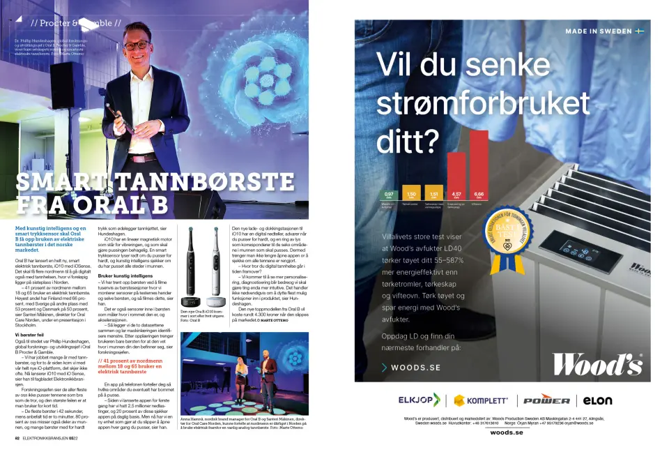 Artikkelen er tidligere publisert i papirutgaven av fagbladet Elektronikkbransjen nr. 5/2022, som ble distribuert 12. oktober. Her kan du lese artikkelen og bla gjennom digitalutgaven av bladet. Du kan lese alle utgaver av bladet digitalt, fra og med nr. 1/1937, på elektronikkbransjen.no/historiskarkiv. Artikkelen er tidligere publisert i papirutgaven av fagbladet Elektronikkbransjen nr. 5/2022, som ble distribuert 12. oktober. Her kan du lese artikkelen og bla gjennom digitalutgaven av bladet. Du kan lese alle utgaver av bladet digitalt, fra og med nr. 1/1937, på elektronikkbransjen.no/historiskarkiv.