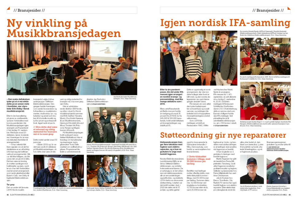 Artikkelen er tidligere publisert i papirutgaven av fagbladet Elektronikkbransjen nr. 5/2022, som ble distribuert 12. oktober. Her kan du lese artikkelen og bla gjennom digitalutgaven av bladet. Du kan lese alle utgaver av bladet digitalt, fra og med nr. 1/1937, på elektronikkbransjen.no/historiskarkiv. Artikkelen er tidligere publisert i papirutgaven av fagbladet Elektronikkbransjen nr. 5/2022, som ble distribuert 12. oktober. Her kan du lese artikkelen og bla gjennom digitalutgaven av bladet. Du kan lese alle utgaver av bladet digitalt, fra og med nr. 1/1937, på elektronikkbransjen.no/historiskarkiv.