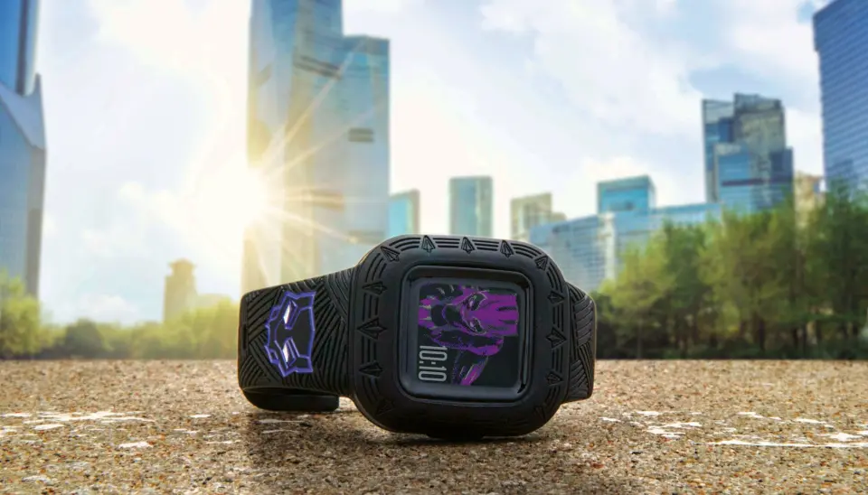 Garmin vívofit jr. 3 Black Panther. Foto: Garmin Garmin vívofit jr. 3 Black Panther. Foto: Garmin