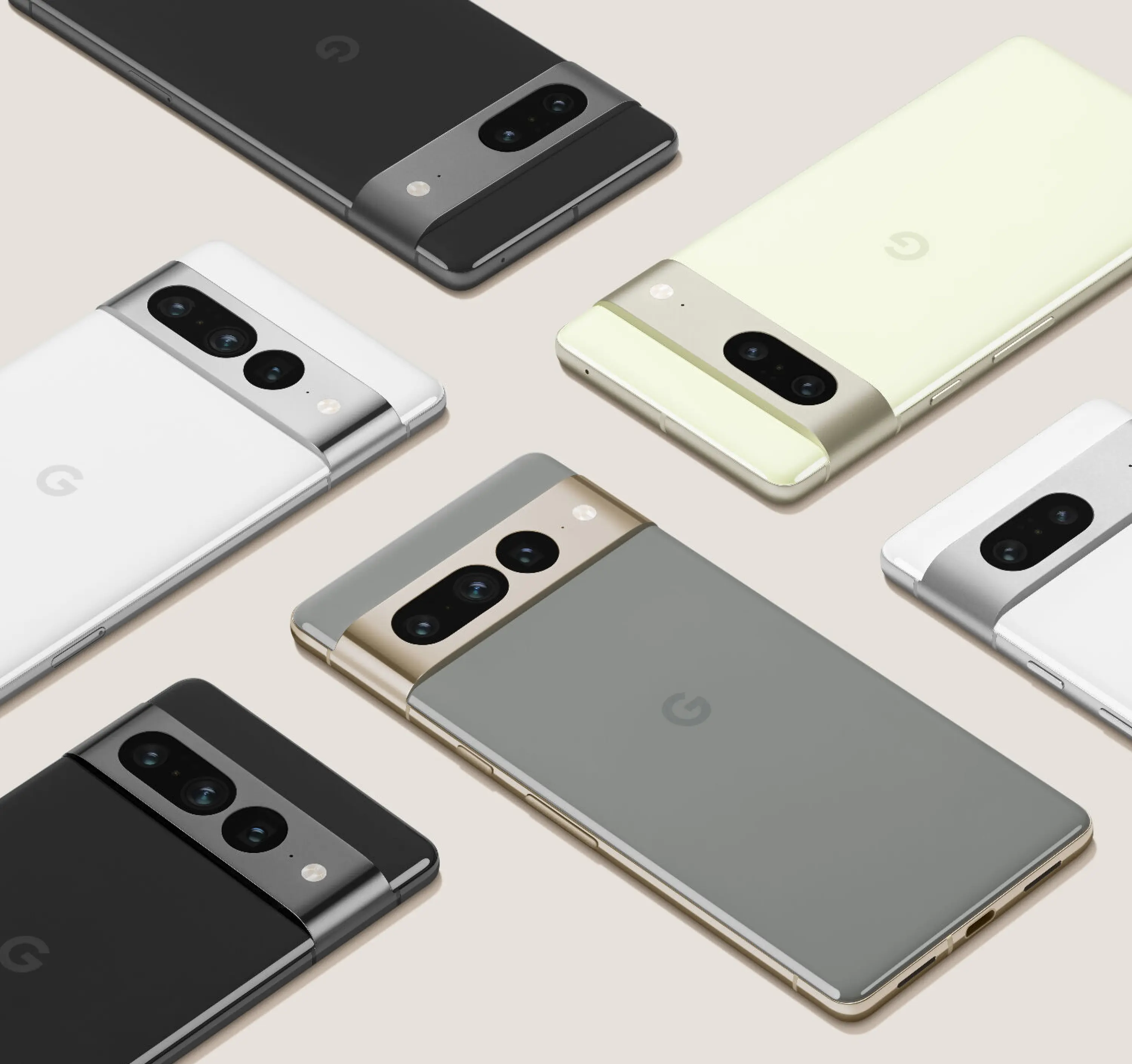 Pixel 7 og Pixel 7 Pro koster fra 7.000 og 9.500 kroner. Foto: Google Pixel 7 og Pixel 7 Pro koster fra 7.000 og 9.500 kroner. Foto: Google