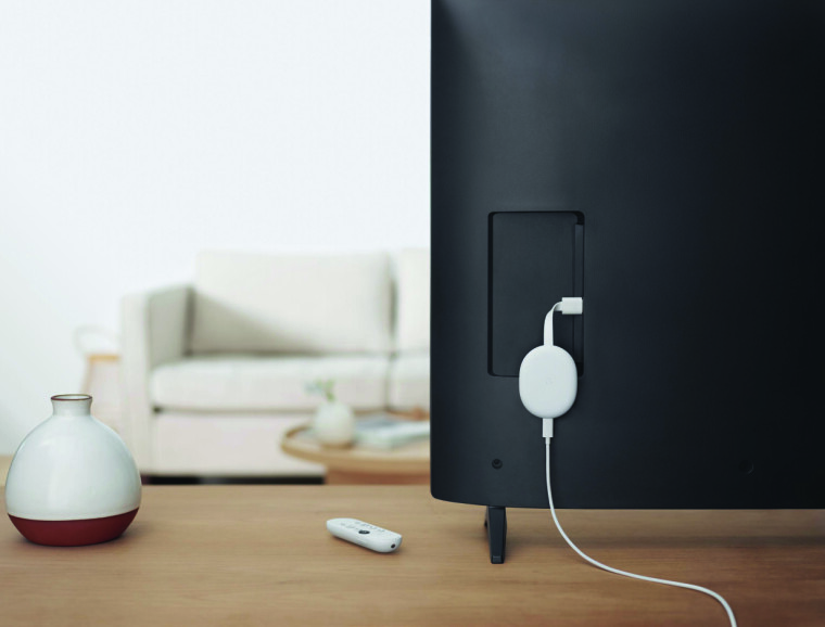 CHROMECAST MED GOOGLE TV