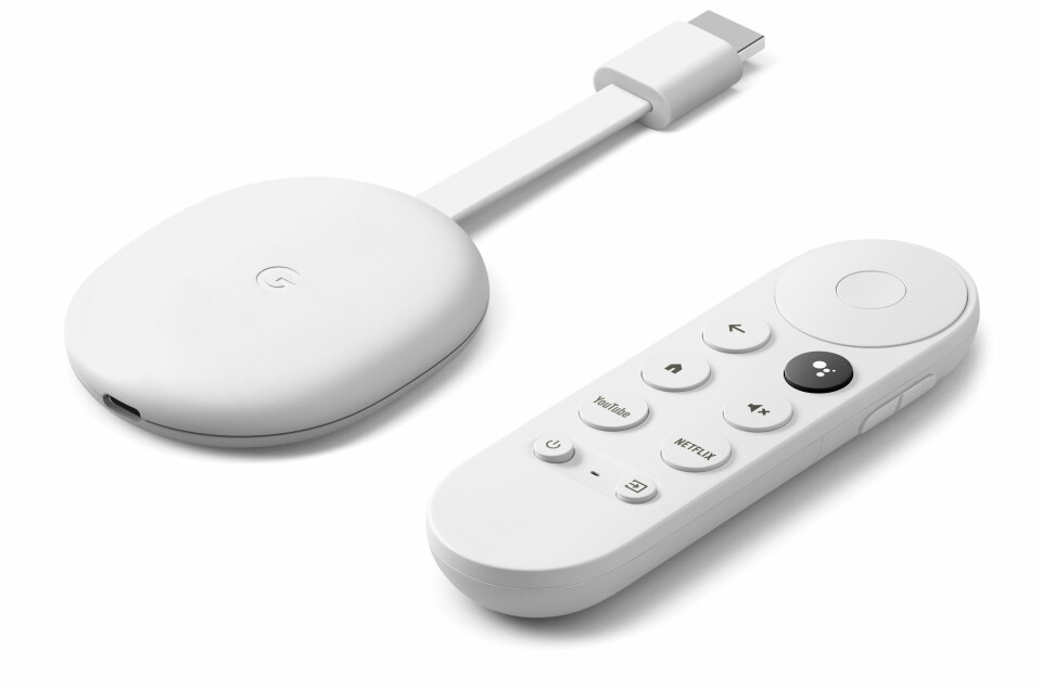 Chromecast med Google TV. Foto: Google