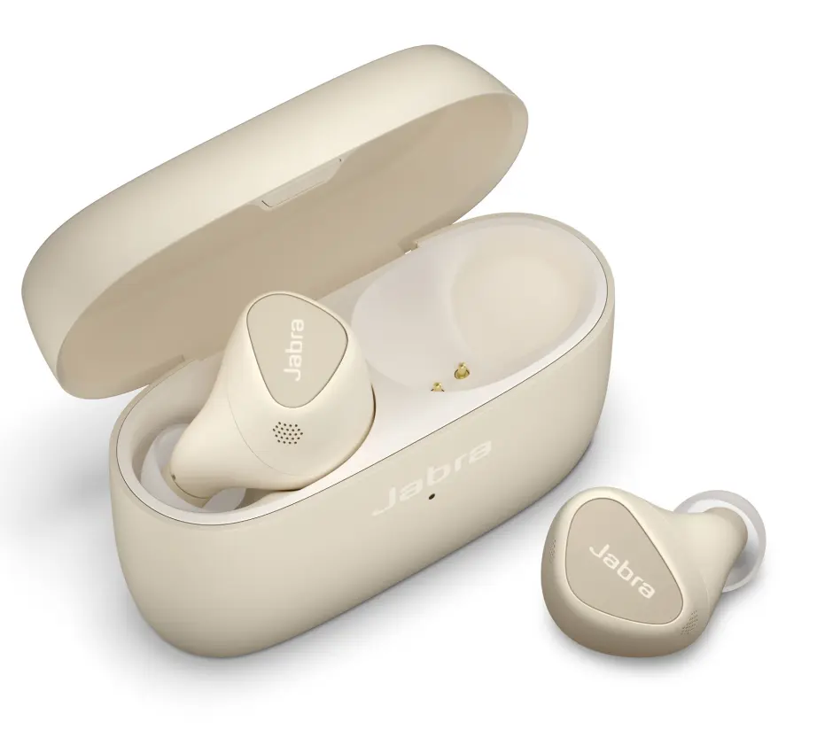 Jabra Elite 5 er kåret til «Årets hodetelefon 2022/2023». Foto: Jabra Jabra Elite 5 er kåret til «Årets hodetelefon 2022/2023». Foto: Jabra