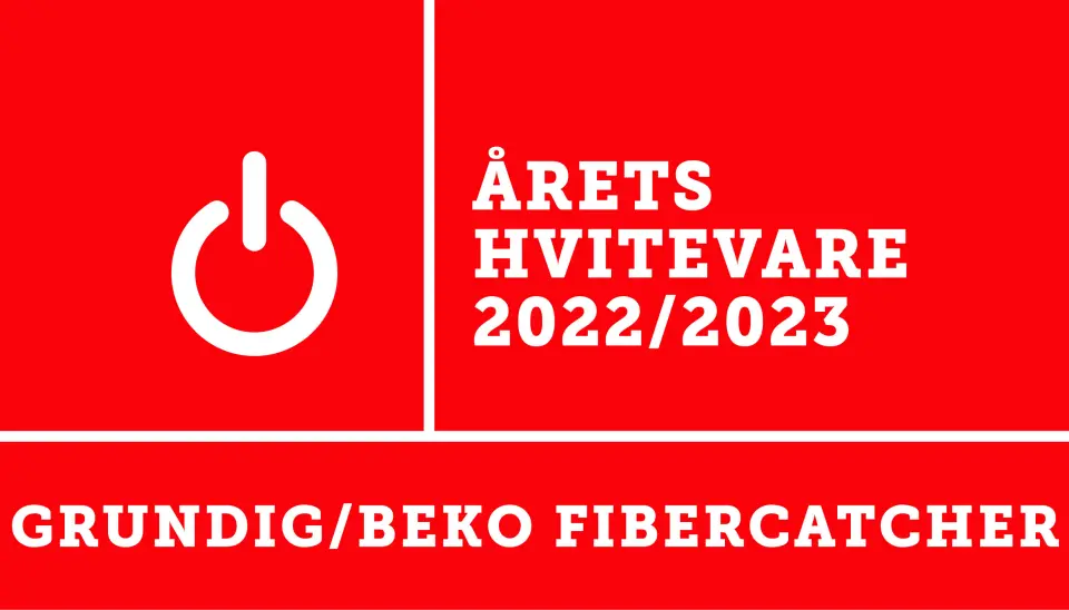 ÅRETS HVITEVARE 2022/2023:
GRUNDIG/BEKO FIBERCATCHER