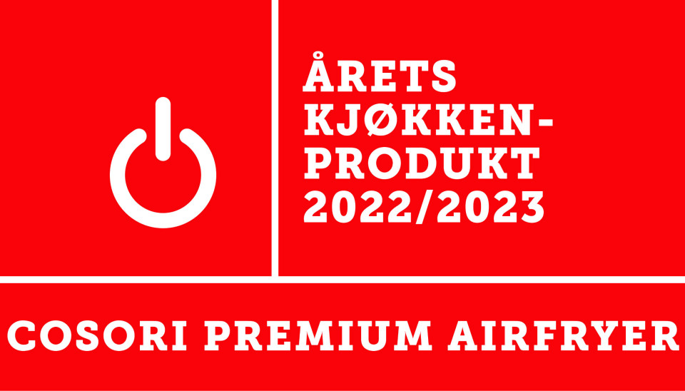 ÅRETS KJØKKENPRODUKT 2022/2023: COSORI PREMIUM AIRFRYER