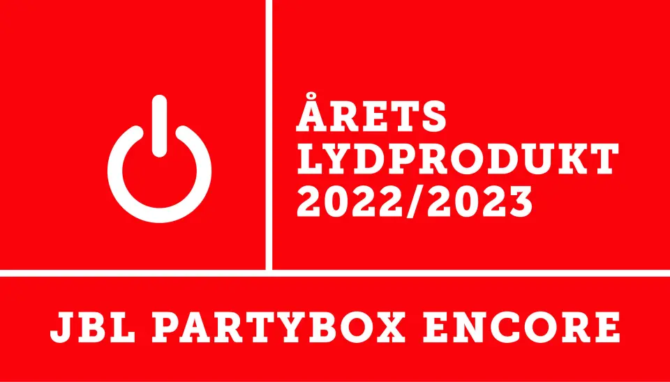 ÅRETS LYDPRODUKT 2022/2023:
JBL PARTYBOX ENCORE