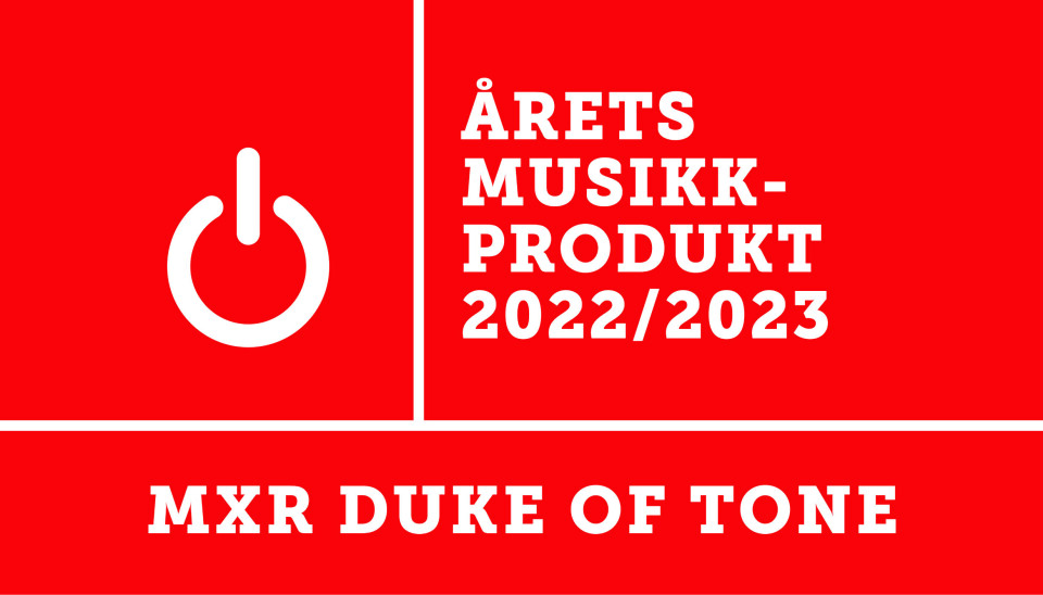 ÅRETS MUSIKKPRODUKT 2022/2023: MXR DUKE OF TONE