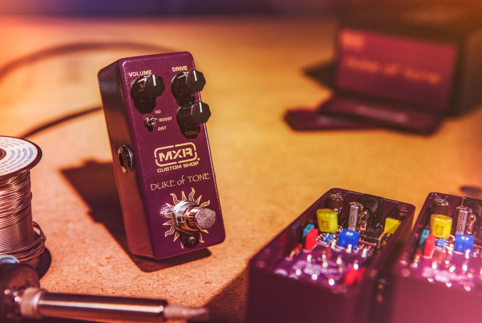 MXR Duke of Tone er kåret til «Årets musikkprodukt 2022/2023». Foto: MXR