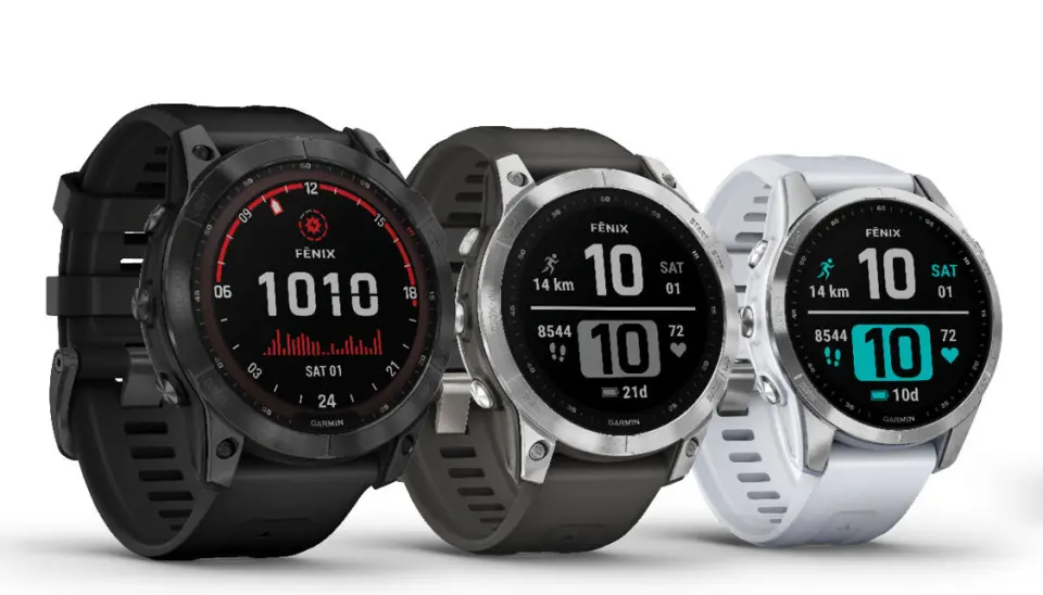Finalist: Garmin fēnix 7-serien. Foto: Garmin Finalist: Garmin fēnix 7-serien. Foto: Garmin