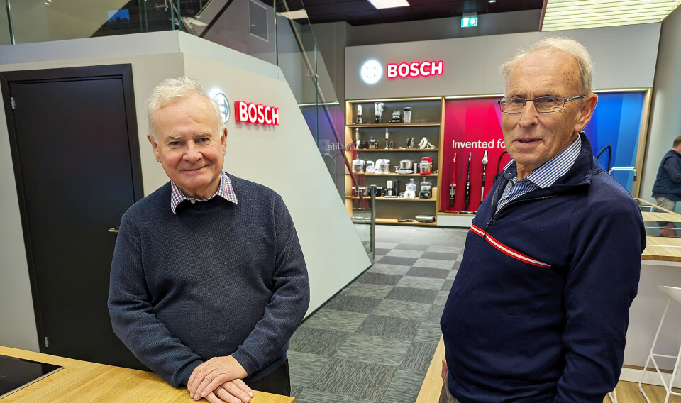 Per Sevendal og Bjarne Dehlie, begge tidligere BSH. Foto: Stian Sønsteng Per Sevendal og Bjarne Dehlie, begge tidligere BSH. Foto: Stian Sønsteng