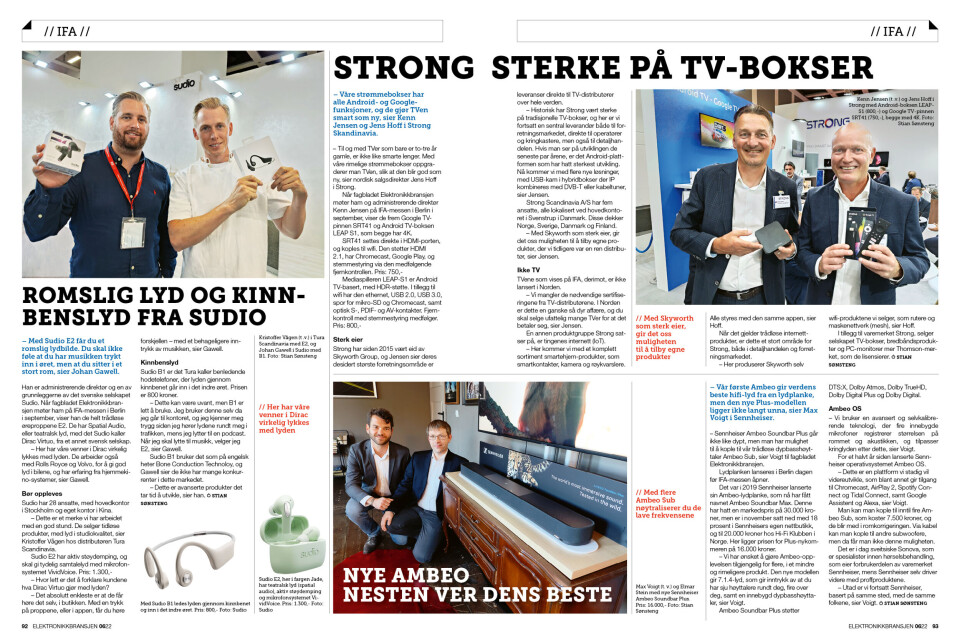 Artikkelen er tidligere publisert i papirutgaven av fagbladet Elektronikkbransjen nr. 6/2022, som ble distribuert uke 47. Her kan du lese artikkelen og bla gjennom digitalutgaven av bladet. Du kan lese alle utgaver av bladet digitalt, fra og med nr. 1/1937, på elektronikkbransjen.no/historiskarkiv. Artikkelen er tidligere publisert i papirutgaven av fagbladet Elektronikkbransjen nr. 6/2022, som ble distribuert uke 47. Her kan du lese artikkelen og bla gjennom digitalutgaven av bladet. Du kan lese alle utgaver av bladet digitalt, fra og med nr. 1/1937, på elektronikkbransjen.no/historiskarkiv.