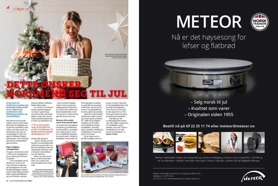 Artikkelen er tidligere publisert i papirutgaven av fagbladet Elektronikkbransjen nr. 6/2022, som ble distribuert uke 47. Her kan du lese artikkelen og bla gjennom digitalutgaven av bladet. Du kan lese alle utgaver av bladet digitalt, fra og med nr. 1/1937, på elektronikkbransjen.no/historiskarkiv. Artikkelen er tidligere publisert i papirutgaven av fagbladet Elektronikkbransjen nr. 6/2022, som ble distribuert uke 47. Her kan du lese artikkelen og bla gjennom digitalutgaven av bladet. Du kan lese alle utgaver av bladet digitalt, fra og med nr. 1/1937, på elektronikkbransjen.no/historiskarkiv.