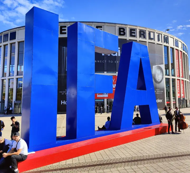 IFA har vært arrangert samme sted i Berlin siden 1924. Her fra IFA 2022. Foto: Stian Sønsteng IFA har vært arrangert samme sted i Berlin siden 1924. Her fra IFA 2022. Foto: Stian Sønsteng