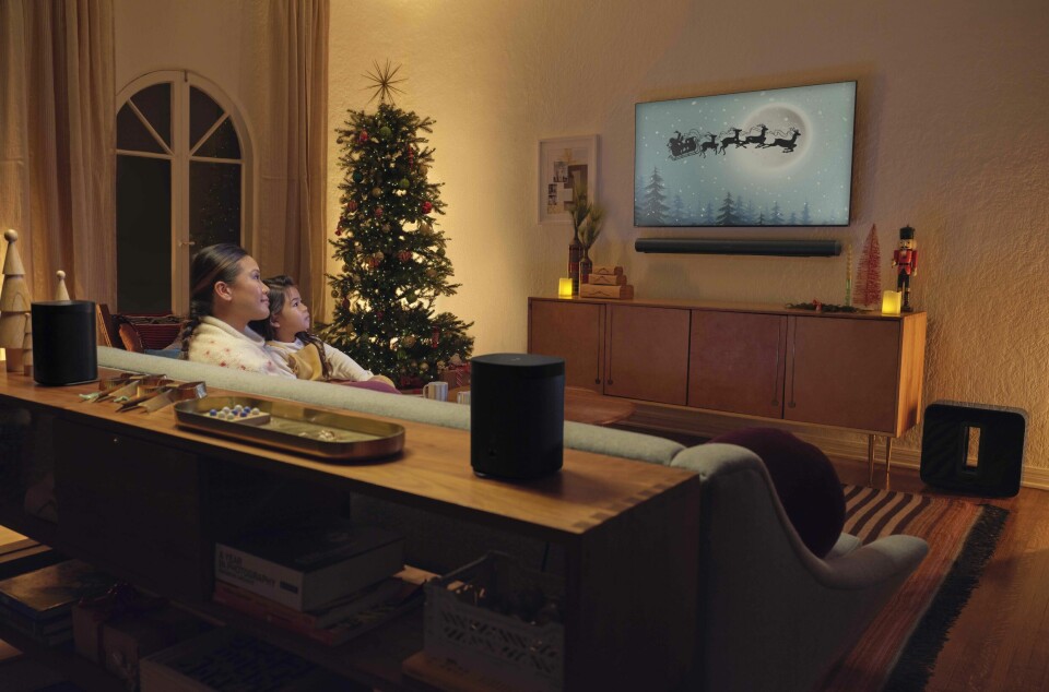 Sonos måler julestemningen hos kundene sine. Foto: Sonos