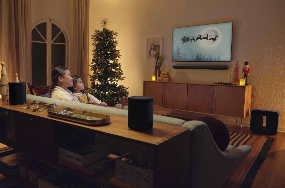 Sonos måler julestemningen hos kundene sine. Foto: Sonos Sonos måler julestemningen hos kundene sine. Foto: Sonos