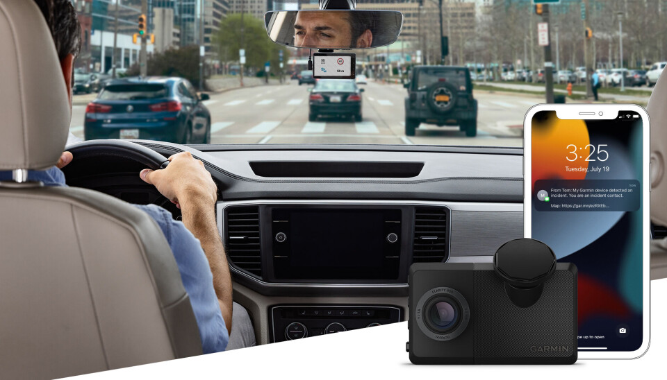 Garmin Dash Cam Live. Foto: Garmin Garmin Dash Cam Live. Foto: Garmin