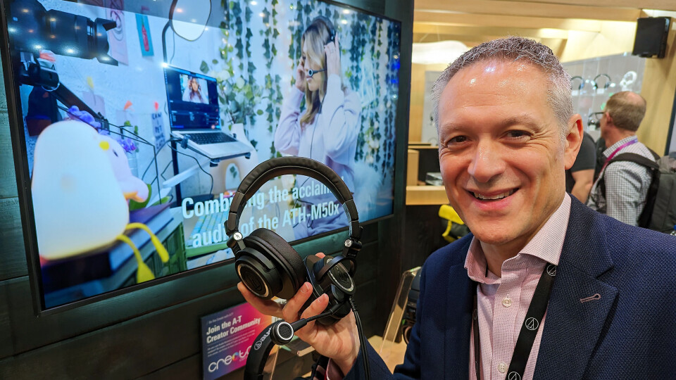 AUDIO-TECHNICA MED STRØMMESETT