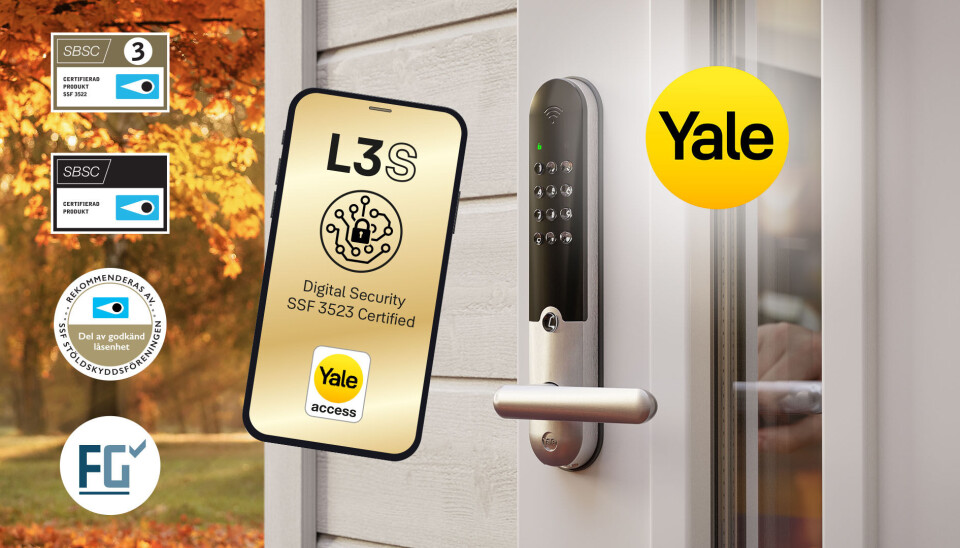 Yale Doorman L3S. Foto: Assa Abloy