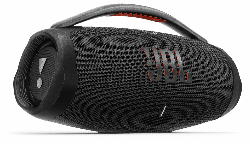 JBL Boombox 3 har 24 timer batteritid, Bluetooth 5.3, IP67 og ladefunksjon for andre enheter. Pris: 6.000,- Foto: JBL
