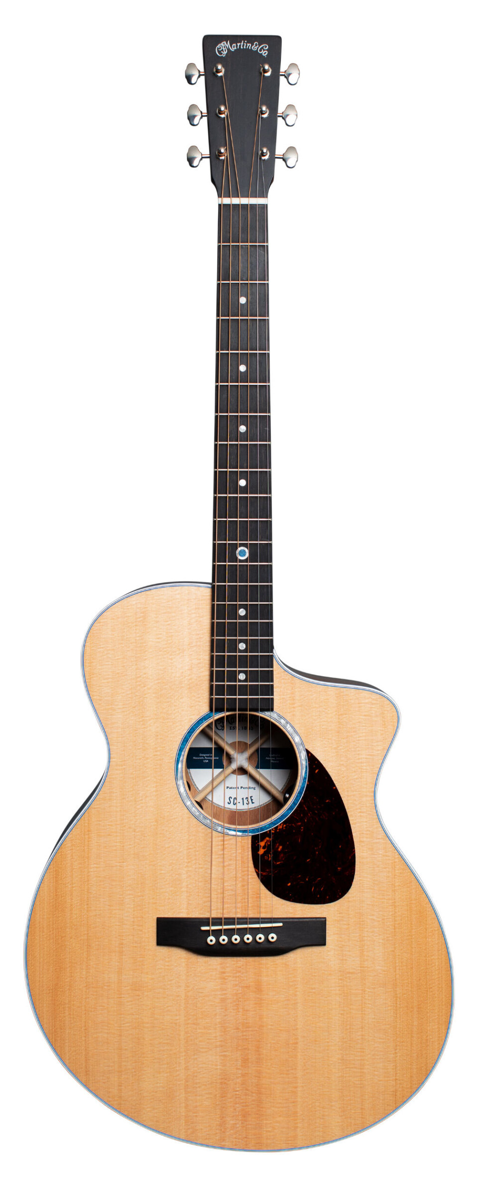 Martin SC-13E er laget for scenen. Foto: Martin Guitars