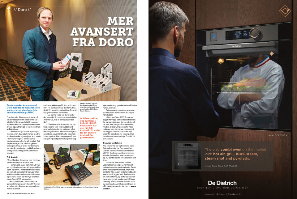Artikkelen er tidligere publisert i papirutgaven av fagbladet Elektronikkbransjen nr. 2/2023, som ble distribuert uke 16. Her kan du lese artikkelen og bla gjennom digitalutgaven av bladet. Du kan lese alle utgaver av bladet digitalt, fra og med nr. 1/1937, på elektronikkbransjen.no/historiskarkiv.