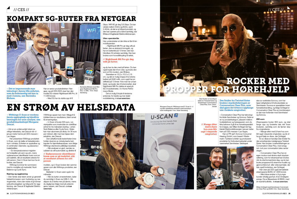 Artikkelen er tidligere publisert i papirutgaven av fagbladet Elektronikkbransjen nr. 2/2023, som ble distribuert uke 16. Her kan du lese artikkelen og bla gjennom digitalutgaven av bladet. Du kan lese alle utgaver av bladet digitalt, fra og med nr. 1/1937, på elektronikkbransjen.no/historiskarkiv.