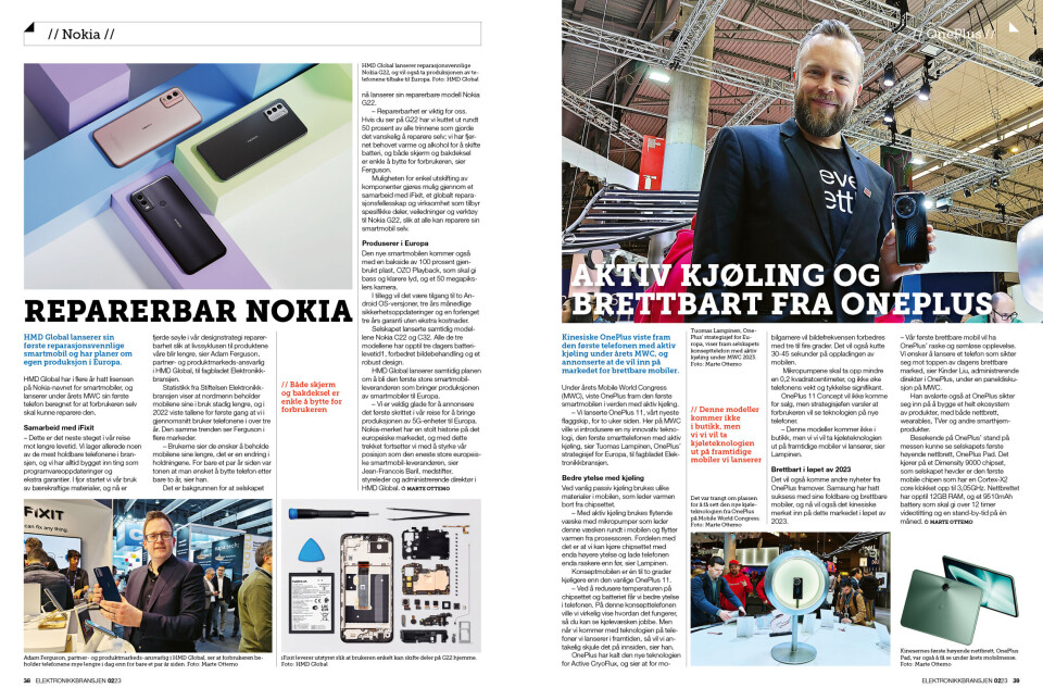 Artikkelen er tidligere publisert i papirutgaven av fagbladet Elektronikkbransjen nr. 2/2023, som ble distribuert uke 16. Her kan du lese artikkelen og bla gjennom digitalutgaven av bladet. Du kan lese alle utgaver av bladet digitalt, fra og med nr. 1/1937, på elektronikkbransjen.no/historiskarkiv.