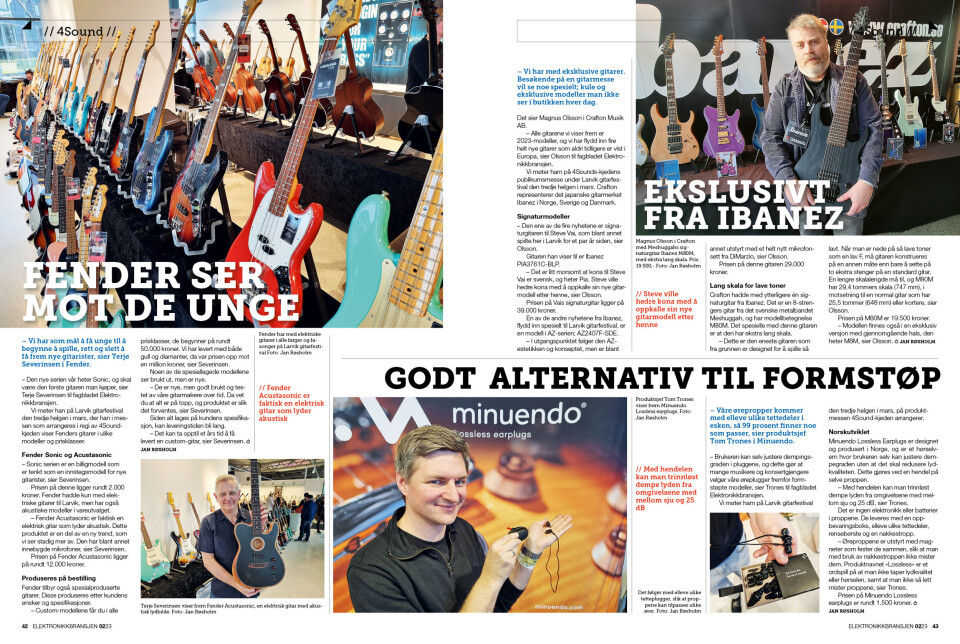 Artikkelen er tidligere publisert i papirutgaven av fagbladet Elektronikkbransjen nr. 2/2023, som ble distribuert uke 16. Her kan du lese artikkelen og bla gjennom digitalutgaven av bladet. Du kan lese alle utgaver av bladet digitalt, fra og med nr. 1/1937, på elektronikkbransjen.no/historiskarkiv.