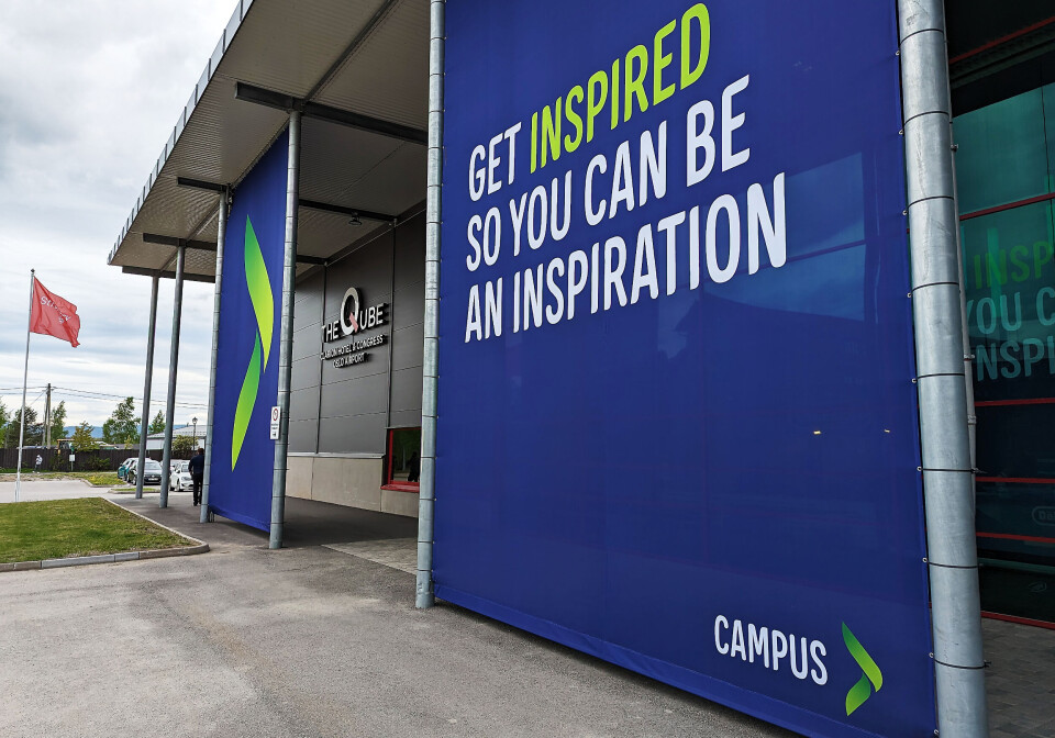 Campus-messene arrangeres i The Qube ved Clarion Hotel & Congress på Gardermoen. Foto: Stian Sønsteng