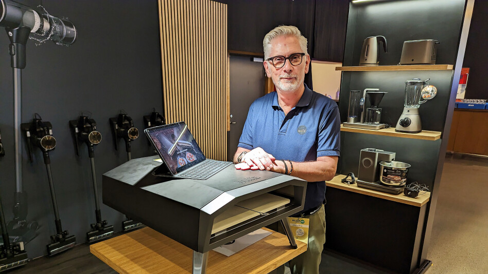 WILFA GIR GASS MED PIZZAOVNER