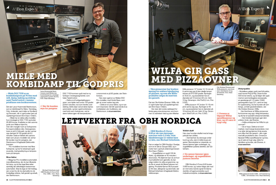 Artikkelen er tidligere publisert i papirutgaven av fagbladet Elektronikkbransjen nr. 3/2023, som ble distribuert uke 25. Her kan du lese artikkelen og bla gjennom digitalutgaven av bladet. Du kan lese alle utgaver av bladet digitalt, fra og med nr. 1/1937, på elektronikkbransjen.no/historiskarkiv.