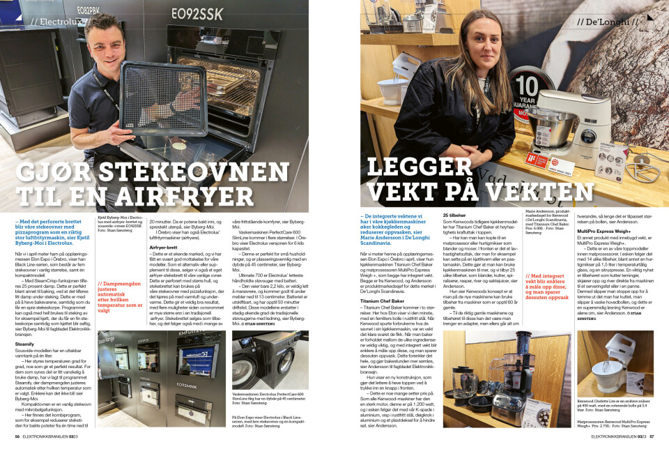 Artikkelen er tidligere publisert i papirutgaven av fagbladet Elektronikkbransjen nr. 3/2023, som ble distribuert uke 25. Her kan du lese artikkelen og bla gjennom digitalutgaven av bladet. Du kan lese alle utgaver av bladet digitalt, fra og med nr. 1/1937, på elektronikkbransjen.no/historiskarkiv.