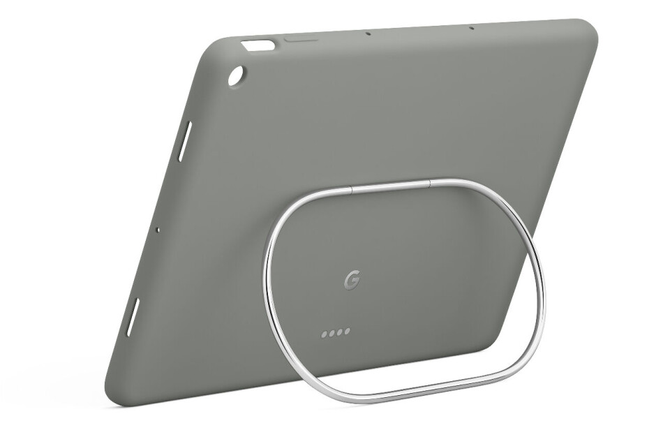 Dekselet selges som tilbehør, og er tilpasset ladebasen. Her i fargen Hazel (grågrønn). Pris: 1.100,-