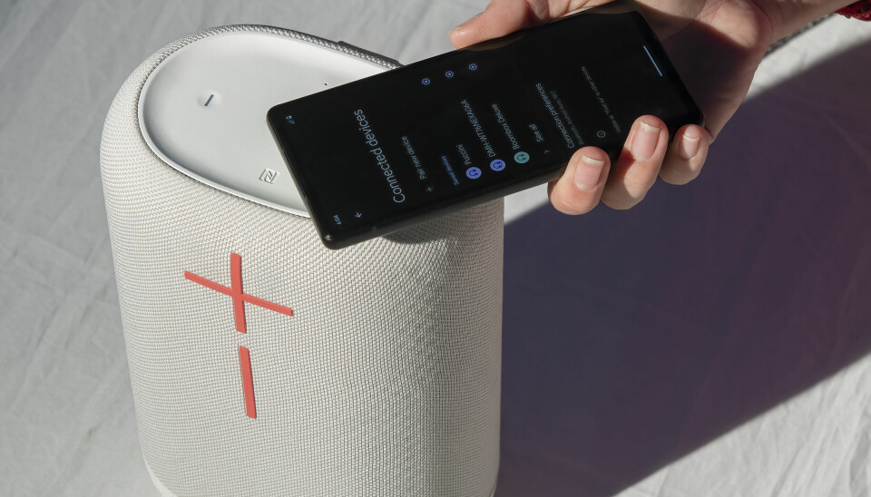 Epicboom kan koples til Android-enheter via NFC. Foto: Ultimate Ears
