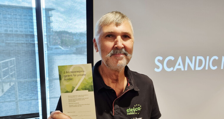 REPARASJONSGARANTI PÅ ELESCO-SAMLING