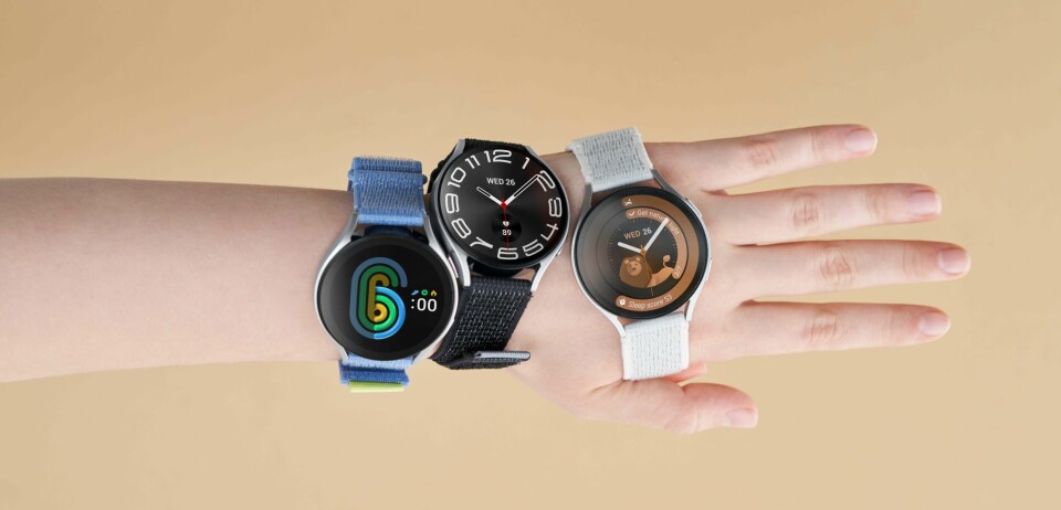 Watch6 i 44mm størrelse. Foto: Samsung
