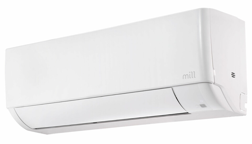 Mill Compact Pro WiFi varmepumper blir tilgjengelige hos Coop og Power i løpet av høsten. Foto: Mill